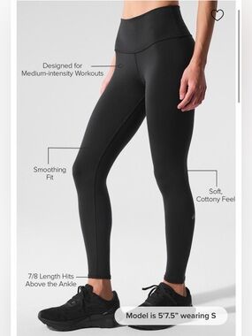 Alo Yoga 7/8 High-Waist Airbrush Legging